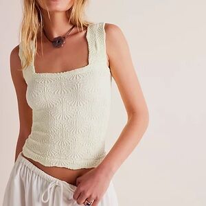 Free People love letter cami, never worn